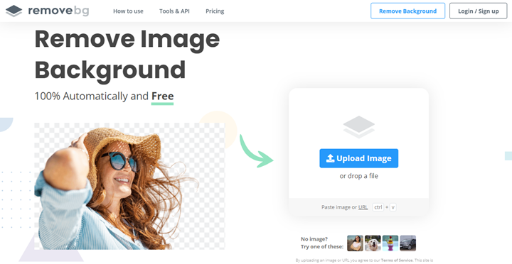Remove Background Image