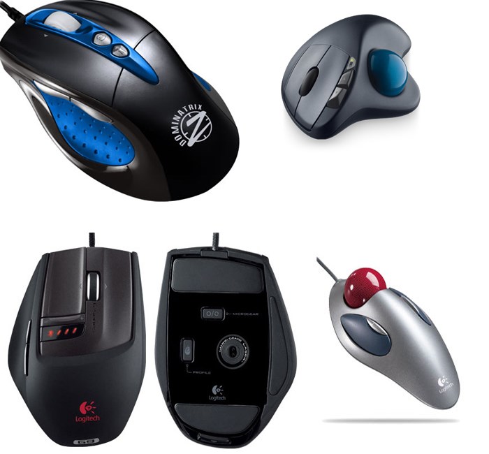 Optical or laser mouse